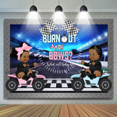 Was Wille Baby Sei Rennen Auto Baby Dusche Hintergrund